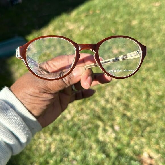 Prodesign Denmark Brown Framed Eyeglasses 1702 c.5022 - Picture 2 of 9